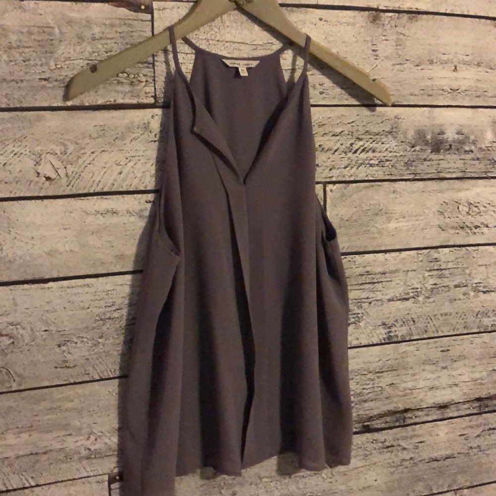 Dusky purple tank